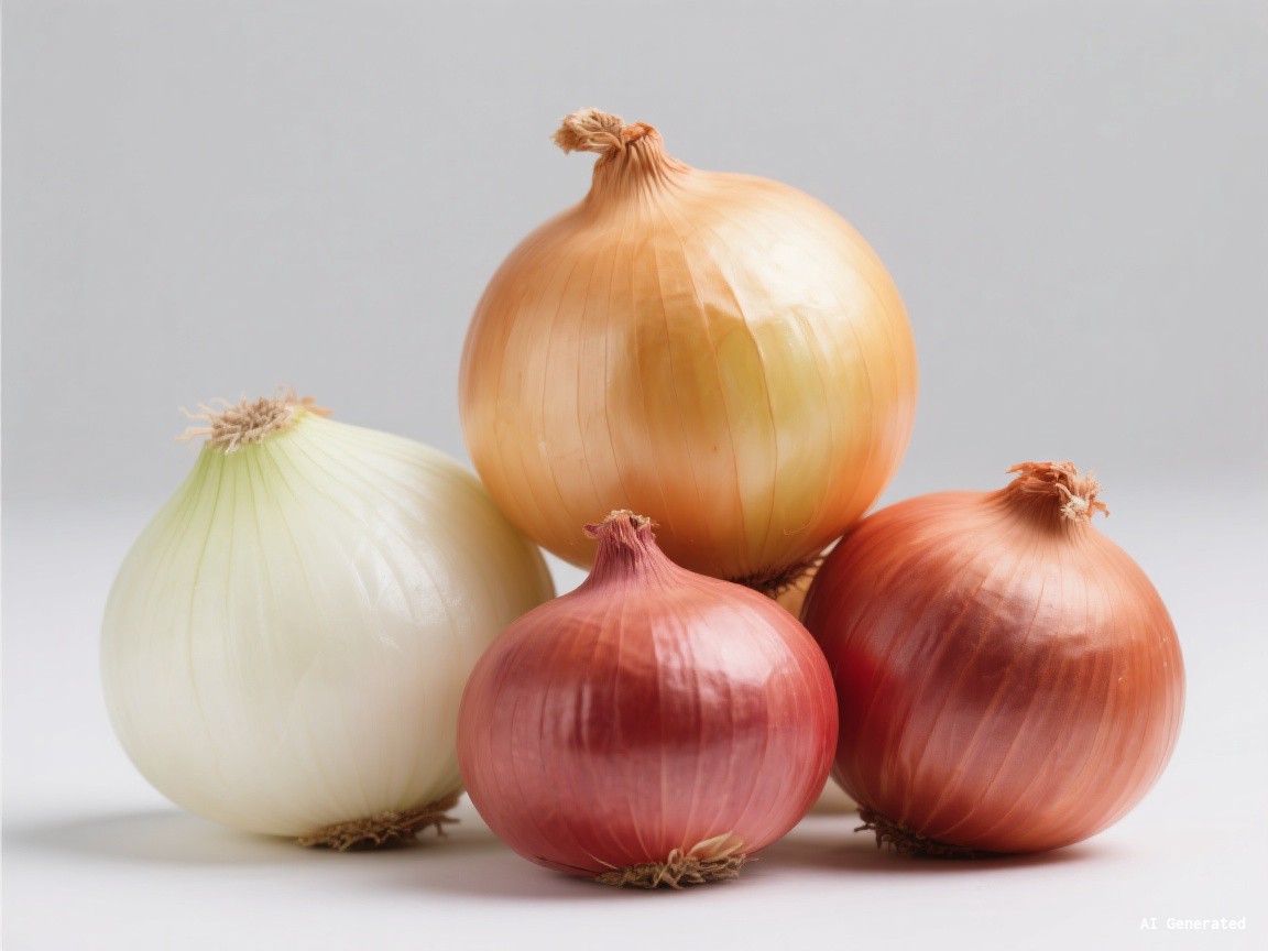 Cebollas Camymar de exportación